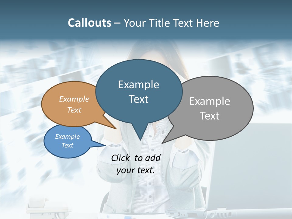 Kiwi Female Outdoor PowerPoint Template