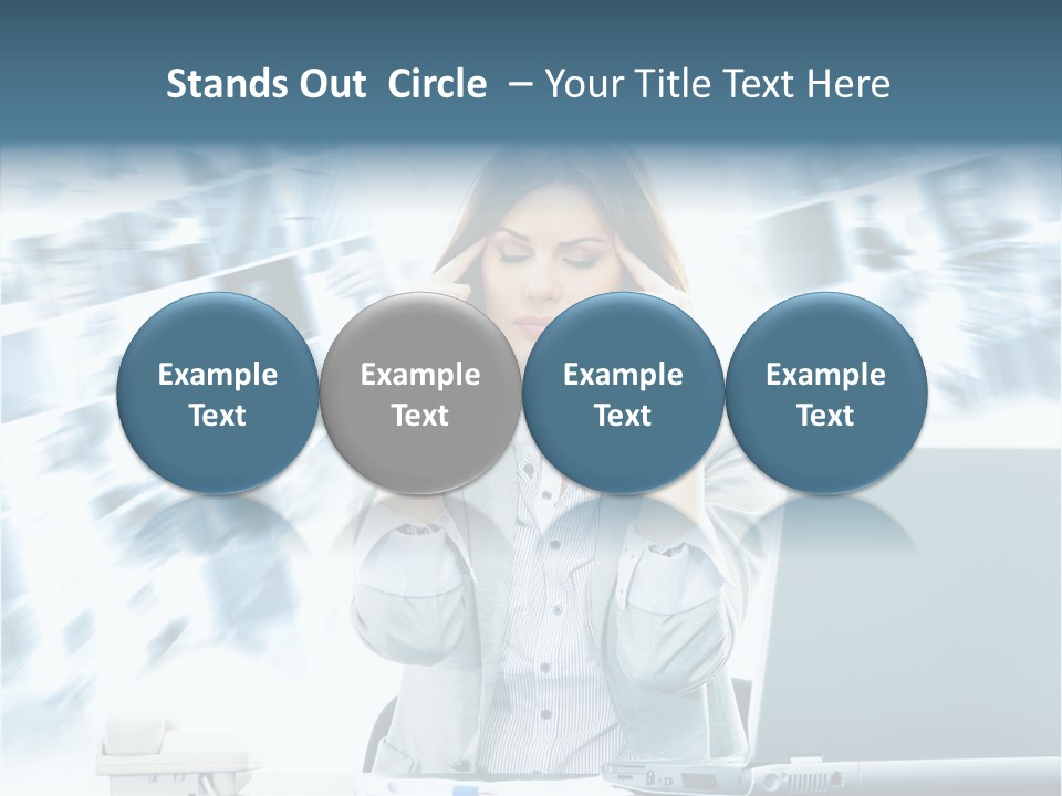 Kiwi Female Outdoor PowerPoint Template