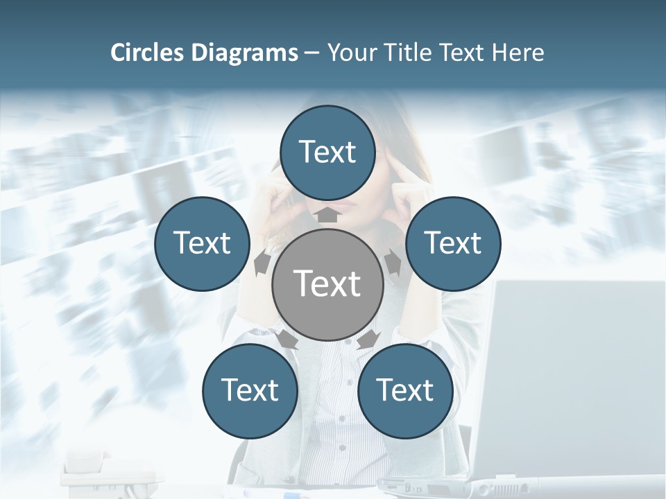 Kiwi Female Outdoor PowerPoint Template