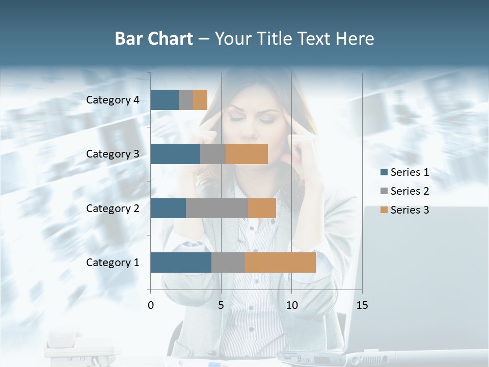 Kiwi Female Outdoor PowerPoint Template