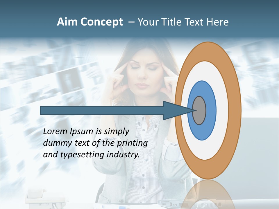 Kiwi Female Outdoor PowerPoint Template