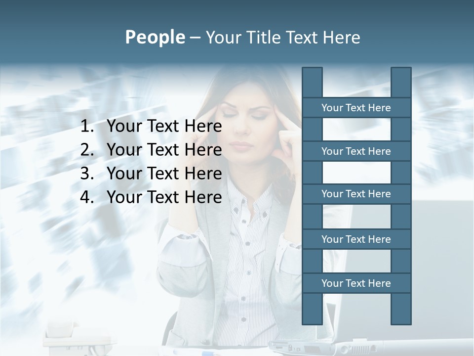 Kiwi Female Outdoor PowerPoint Template