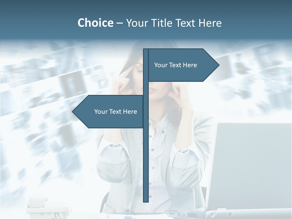 Kiwi Female Outdoor PowerPoint Template