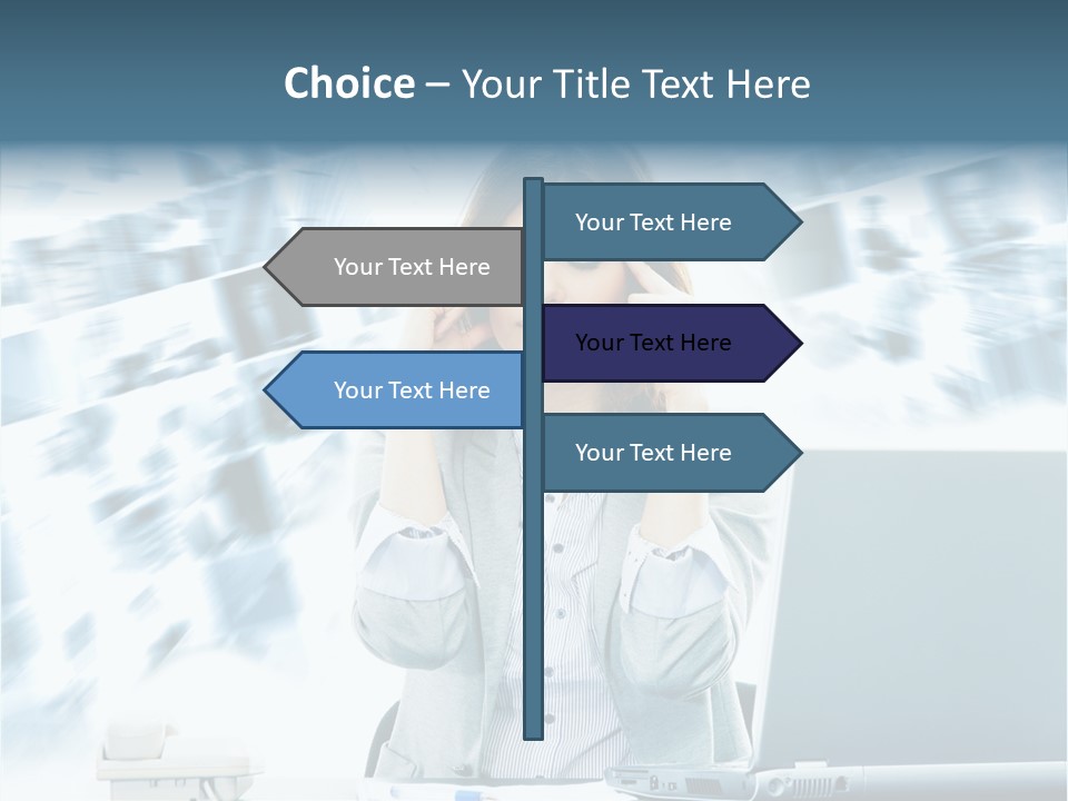 Kiwi Female Outdoor PowerPoint Template