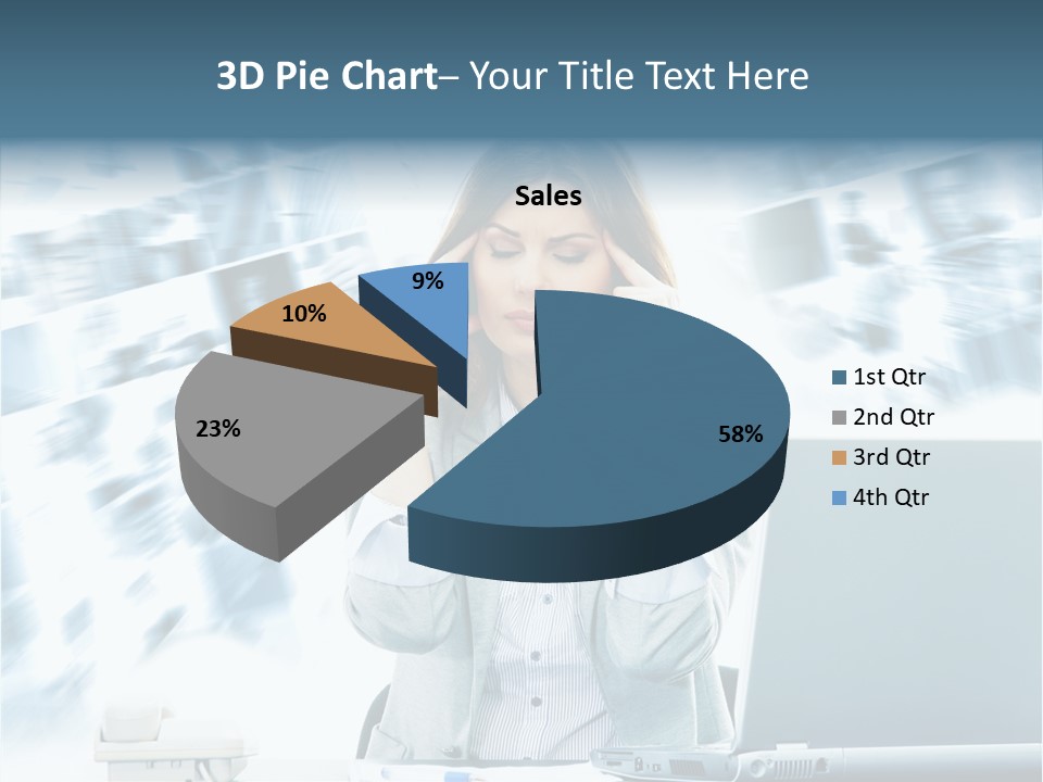 Kiwi Female Outdoor PowerPoint Template