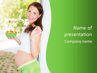 Kiwi Female Outdoor PowerPoint Template