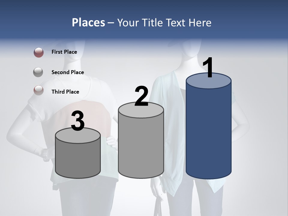 Dress Clothes Stockings PowerPoint Template