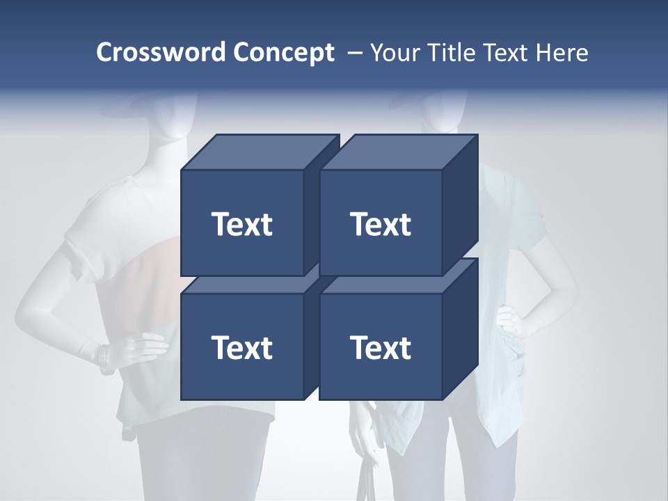 Dress Clothes Stockings PowerPoint Template