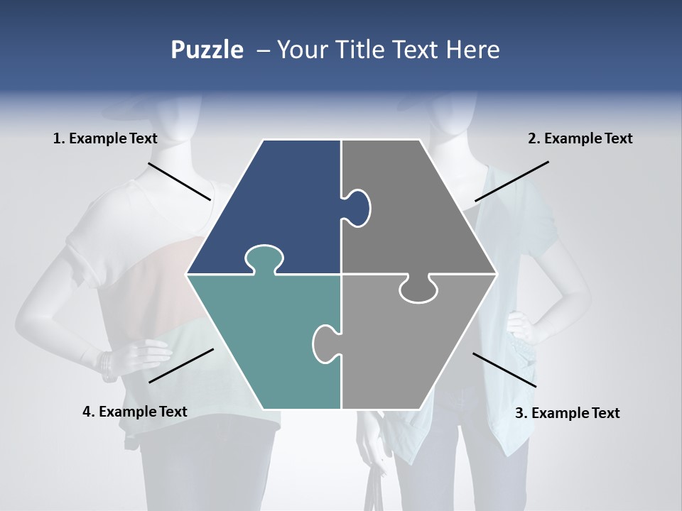 Dress Clothes Stockings PowerPoint Template