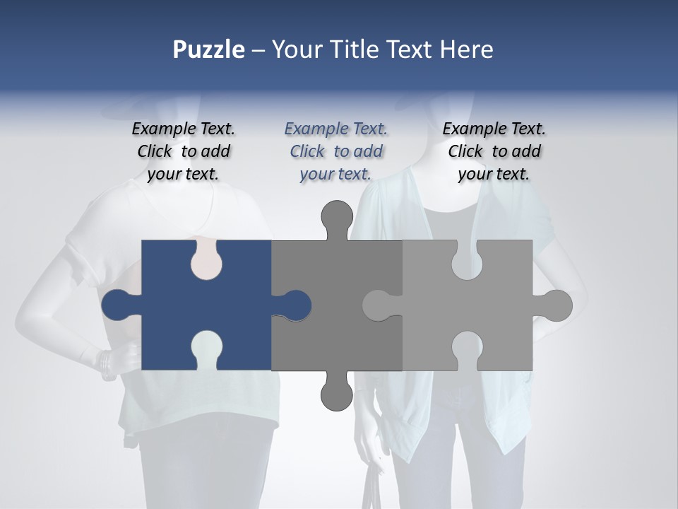 Dress Clothes Stockings PowerPoint Template