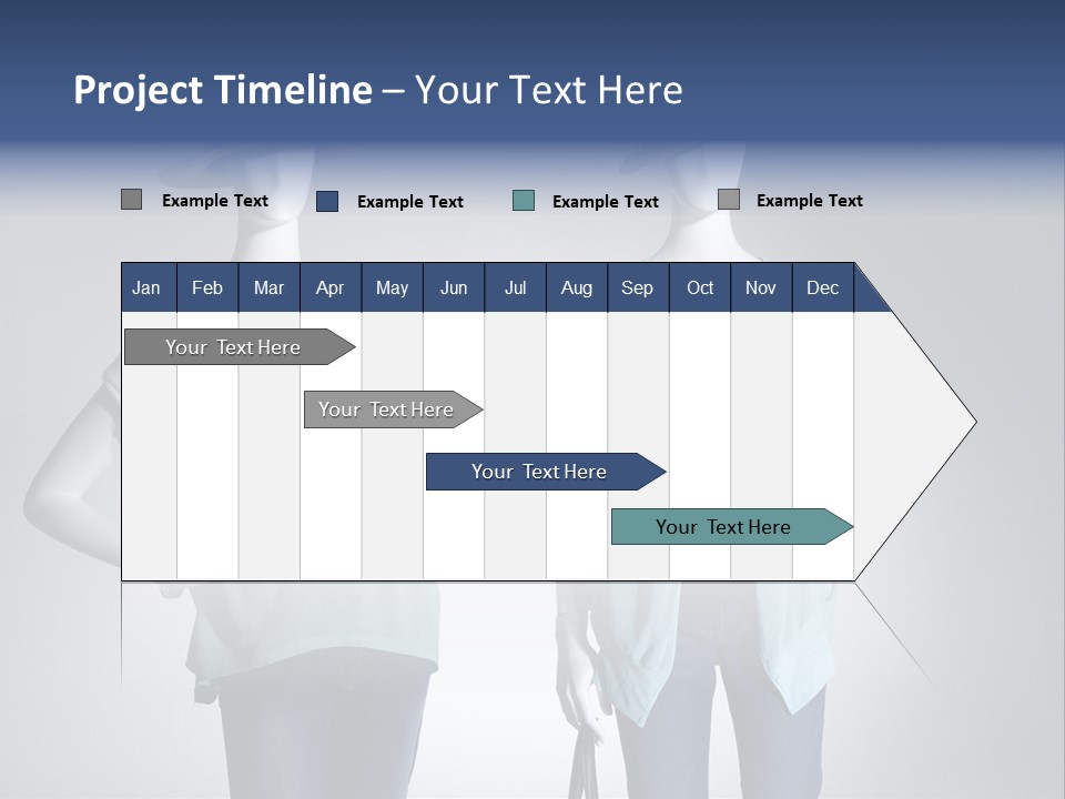 Dress Clothes Stockings PowerPoint Template