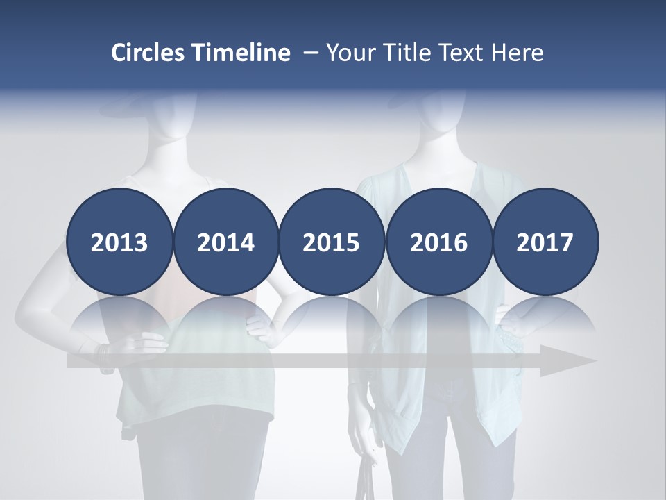 Dress Clothes Stockings PowerPoint Template