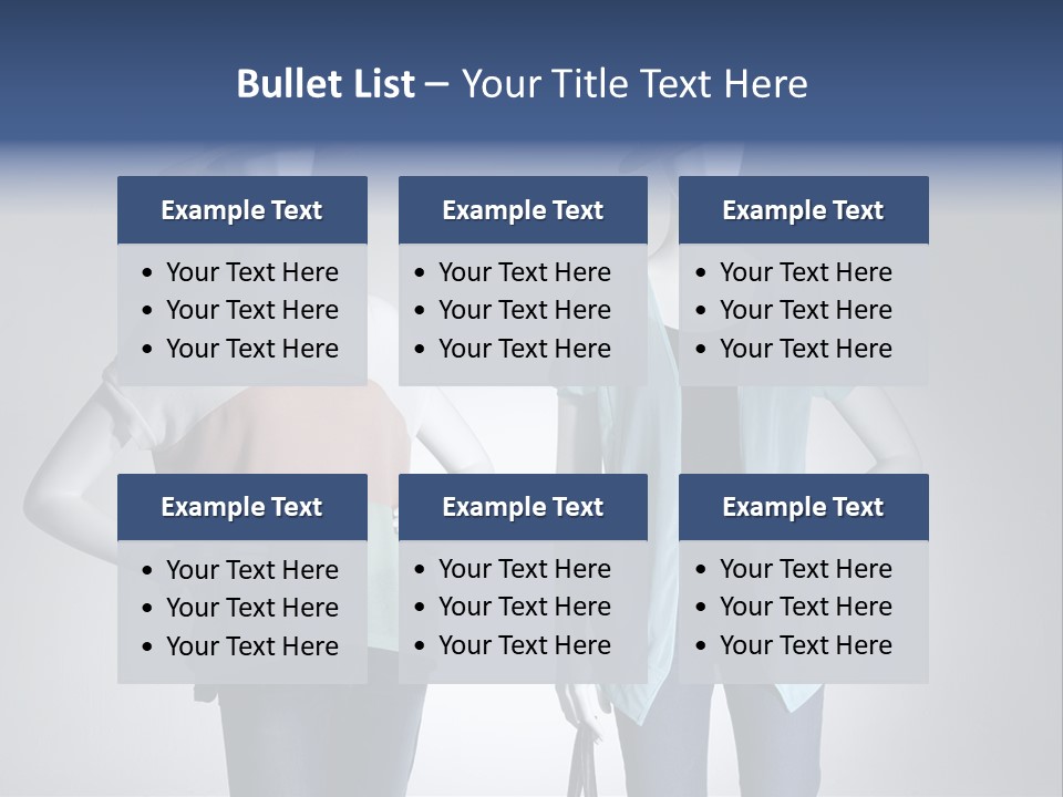 Dress Clothes Stockings PowerPoint Template