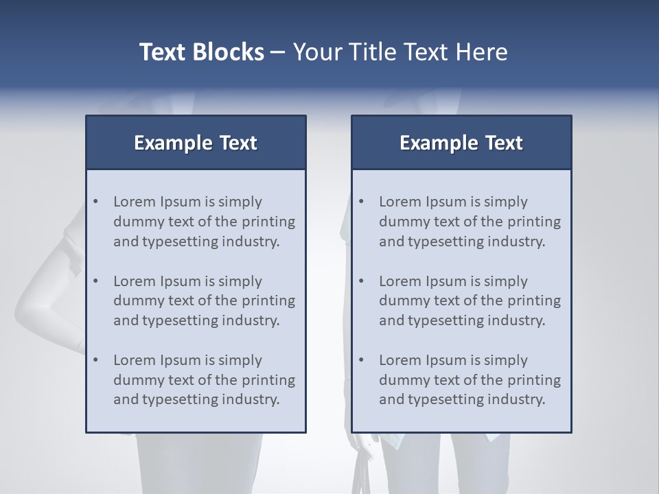 Dress Clothes Stockings PowerPoint Template