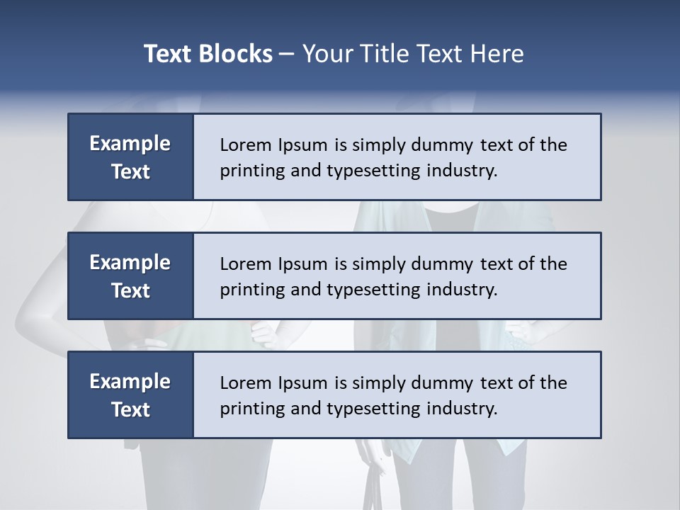 Dress Clothes Stockings PowerPoint Template