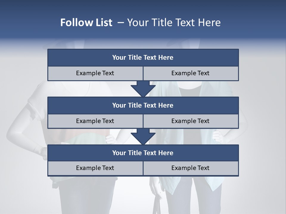 Dress Clothes Stockings PowerPoint Template