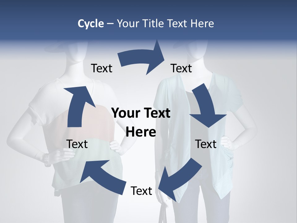 Dress Clothes Stockings PowerPoint Template