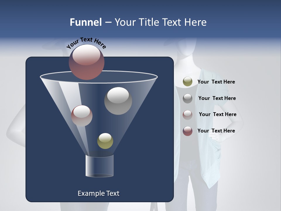 Dress Clothes Stockings PowerPoint Template