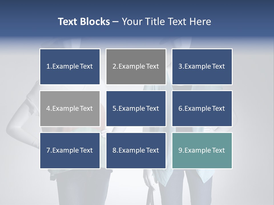 Dress Clothes Stockings PowerPoint Template