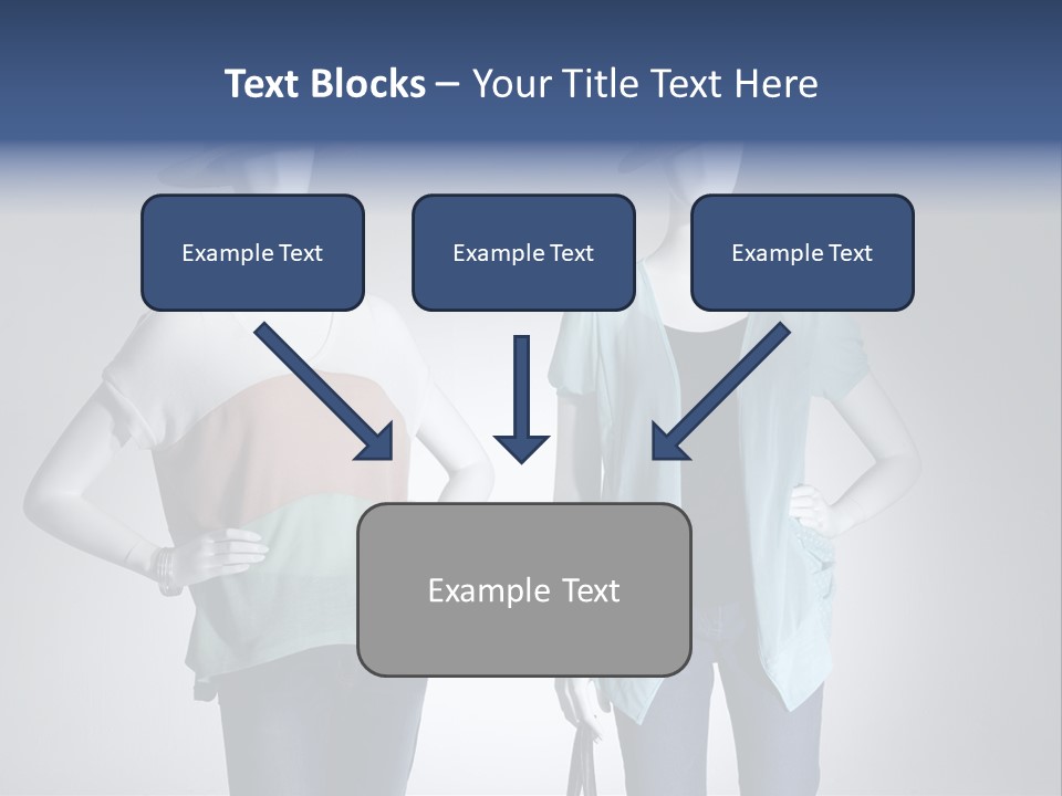 Dress Clothes Stockings PowerPoint Template