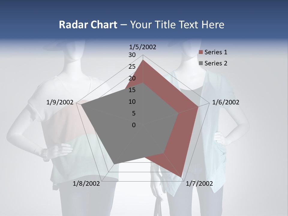 Dress Clothes Stockings PowerPoint Template