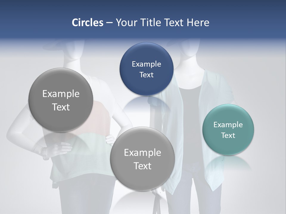 Dress Clothes Stockings PowerPoint Template