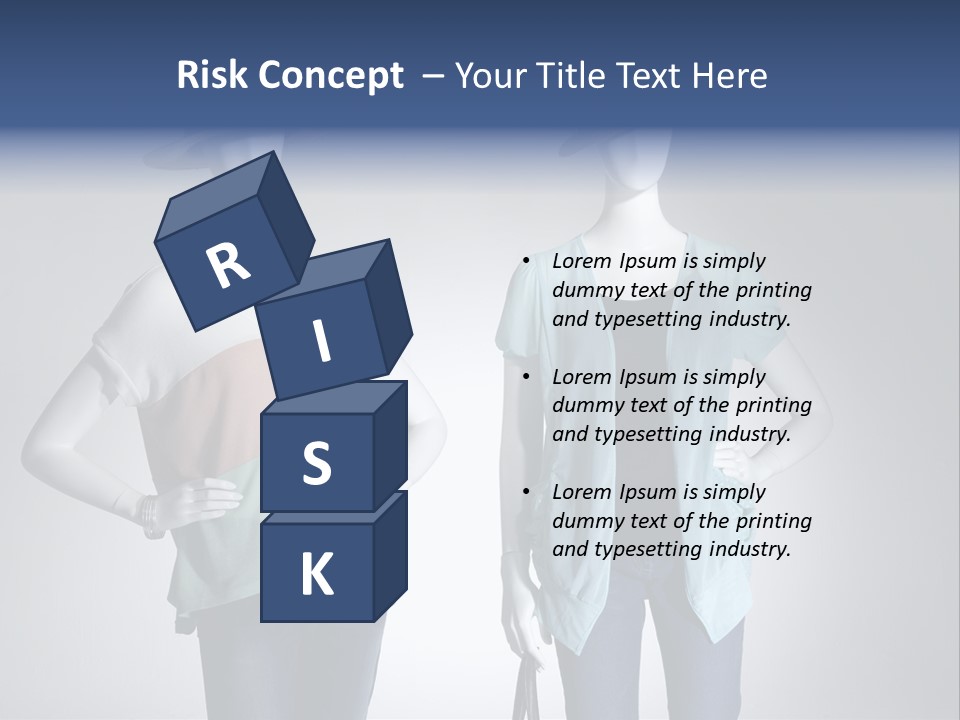 Dress Clothes Stockings PowerPoint Template