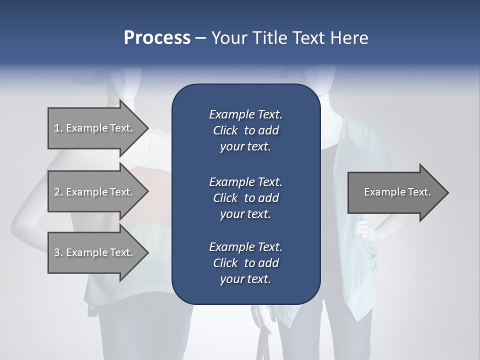 Dress Clothes Stockings PowerPoint Template