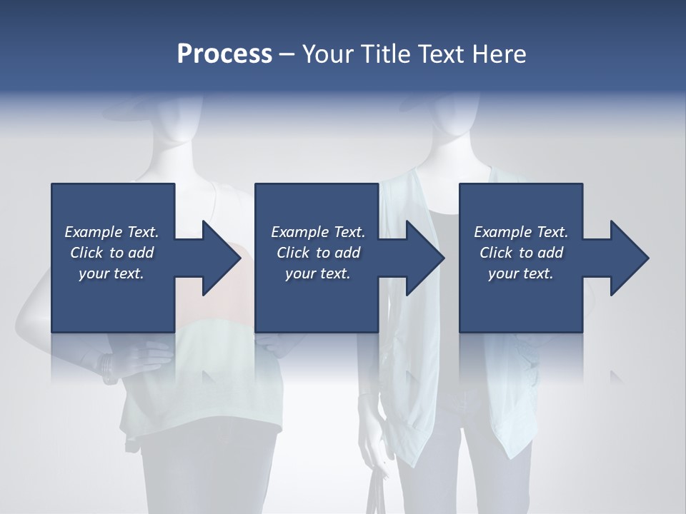 Dress Clothes Stockings PowerPoint Template