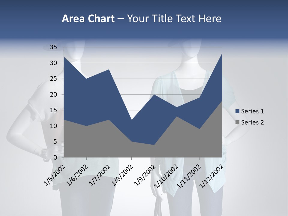 Dress Clothes Stockings PowerPoint Template