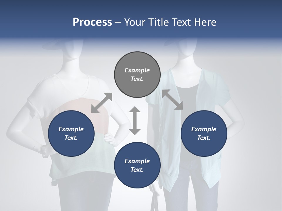 Dress Clothes Stockings PowerPoint Template