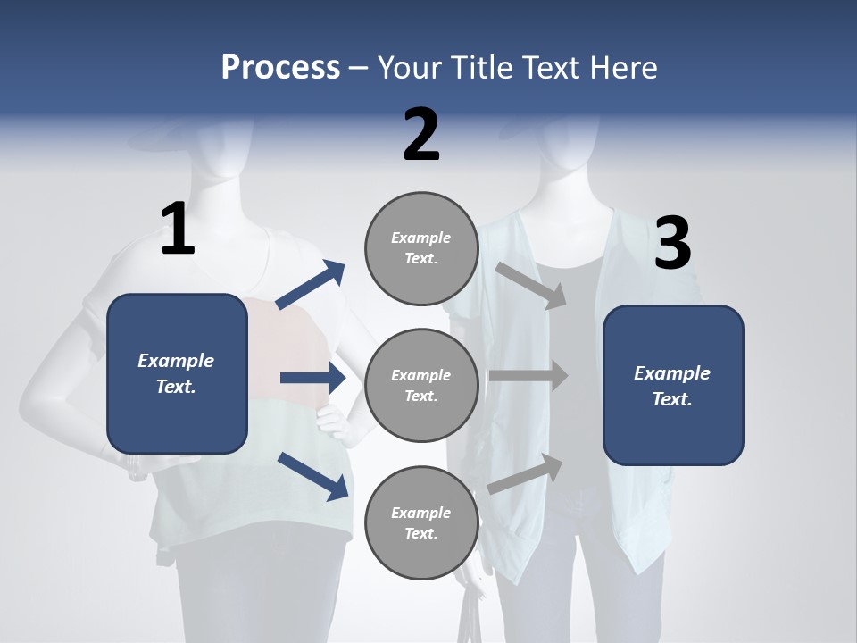 Dress Clothes Stockings PowerPoint Template