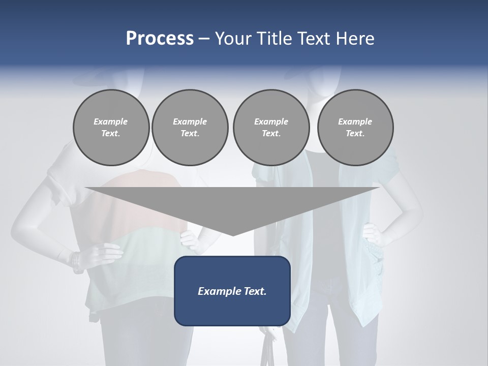 Dress Clothes Stockings PowerPoint Template