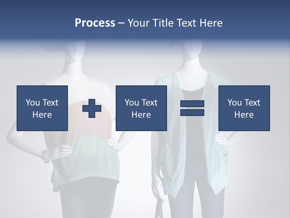 Dress Clothes Stockings PowerPoint Template