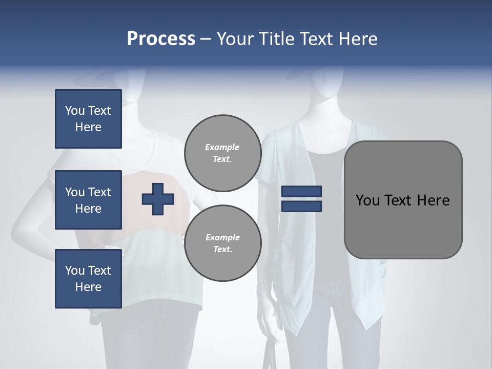 Dress Clothes Stockings PowerPoint Template