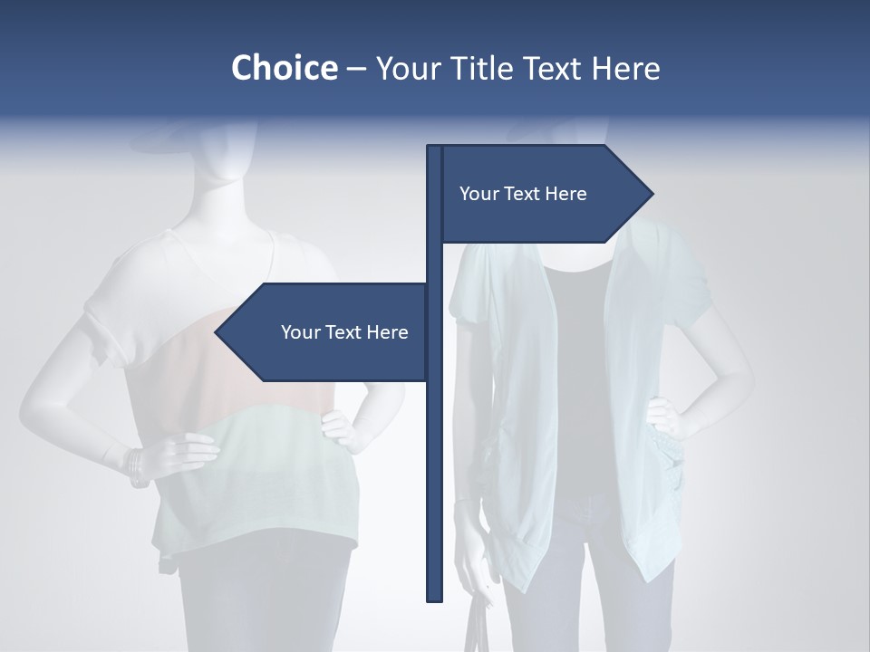 Dress Clothes Stockings PowerPoint Template