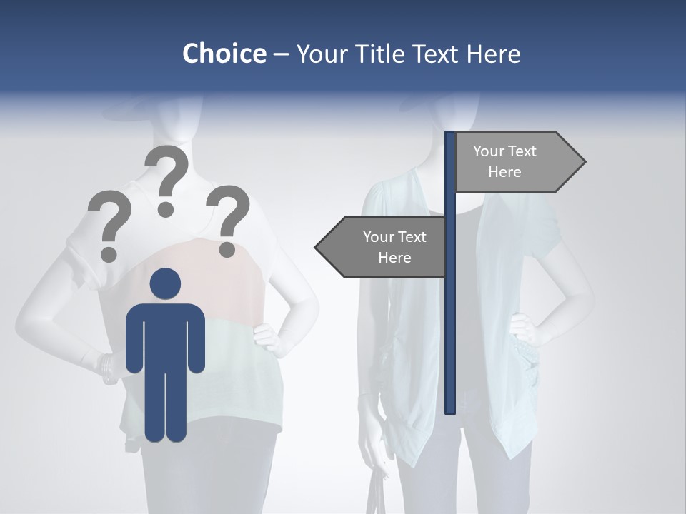 Dress Clothes Stockings PowerPoint Template