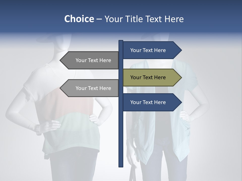 Dress Clothes Stockings PowerPoint Template