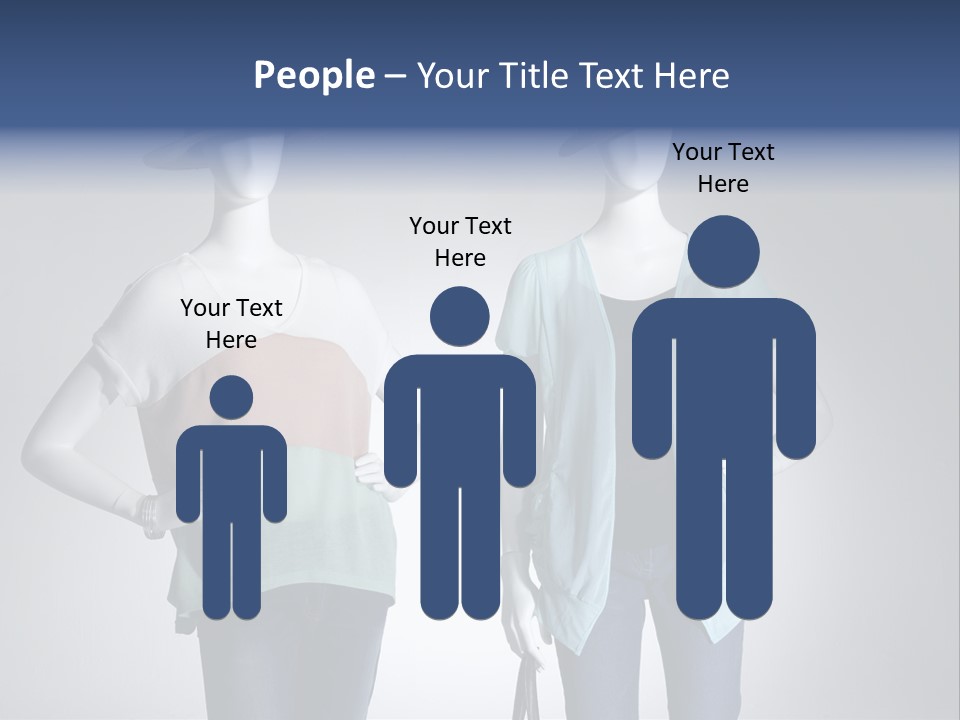 Dress Clothes Stockings PowerPoint Template