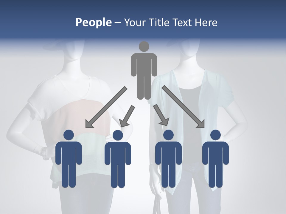 Dress Clothes Stockings PowerPoint Template