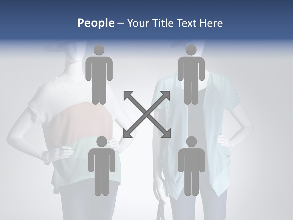 Dress Clothes Stockings PowerPoint Template