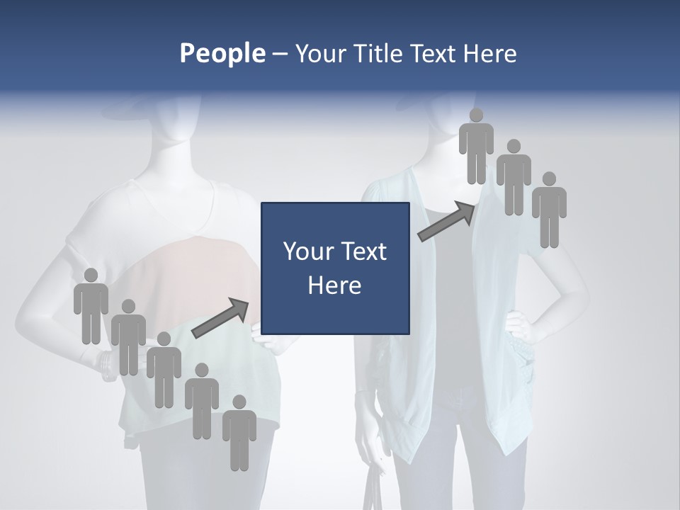 Dress Clothes Stockings PowerPoint Template