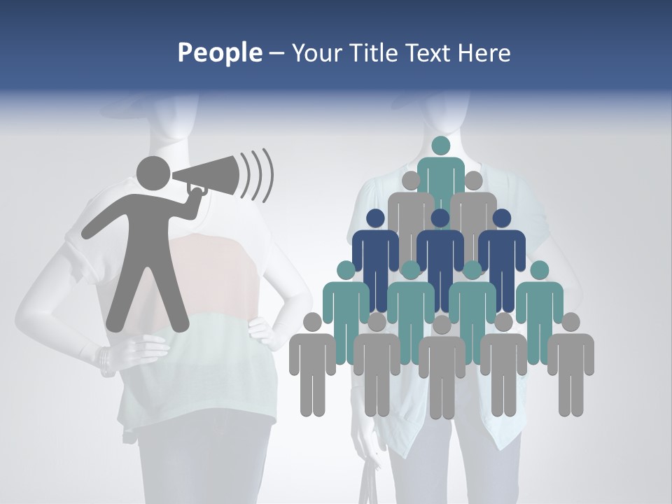 Dress Clothes Stockings PowerPoint Template