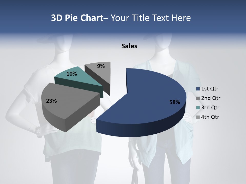 Dress Clothes Stockings PowerPoint Template