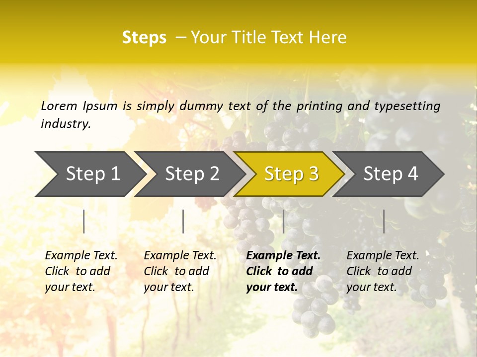 Agriculture Nature Fruits PowerPoint Template