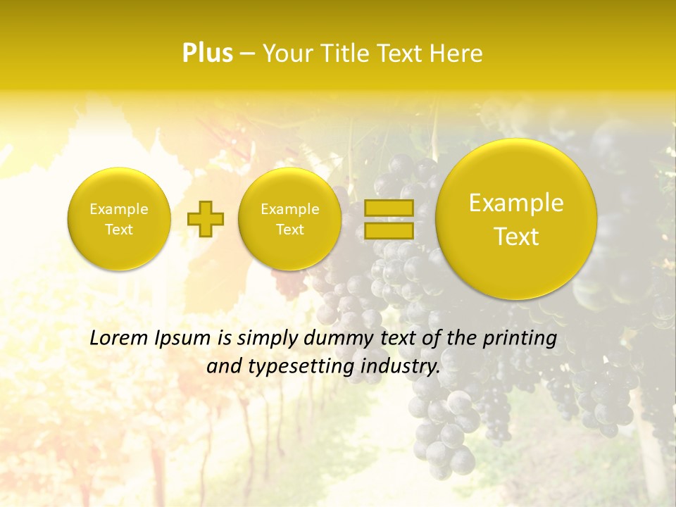 Agriculture Nature Fruits PowerPoint Template