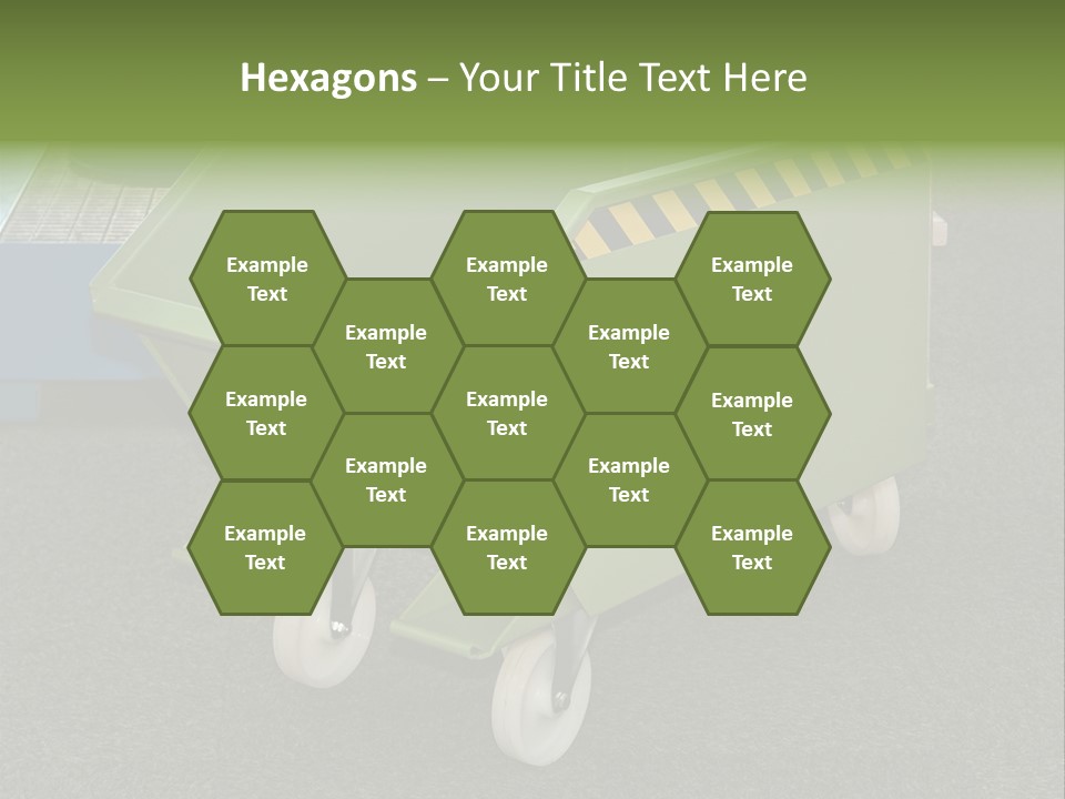 Bin Mobile Rubbish PowerPoint Template