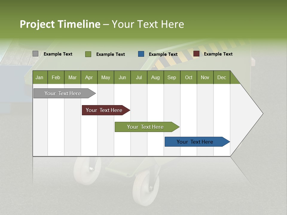 Bin Mobile Rubbish PowerPoint Template