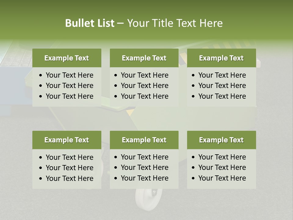 Bin Mobile Rubbish PowerPoint Template