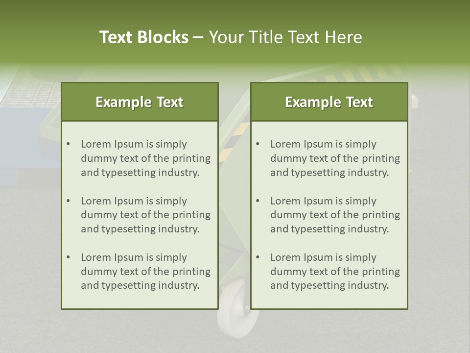 Bin Mobile Rubbish PowerPoint Template